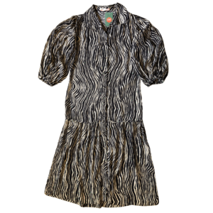 Vestido transparente midi Tig P