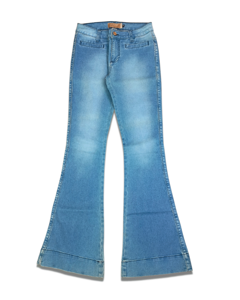 Calça jeans flare pesponto Spezzatto 36