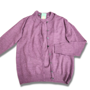 Conjunto twinset vinho malharia Ana 48