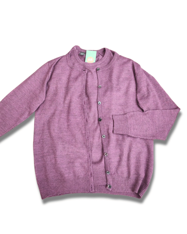 Conjunto twinset vinho malharia Ana 48