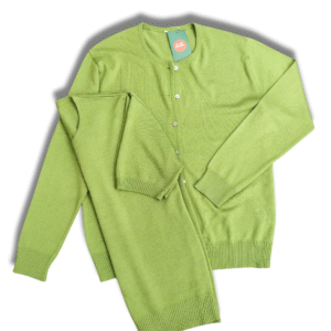 Conjunto Twinset verde – Malharia Ana (Tam. 48)