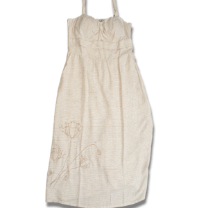 Vestido buquê off listras Kimika G