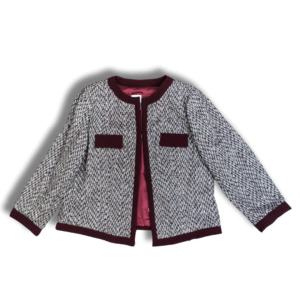 Blazer tweed vinho jarmod CP 269
