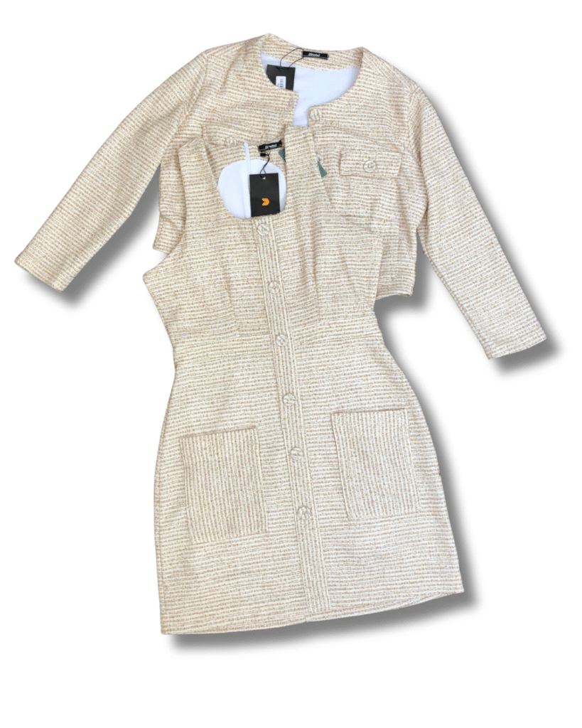 Vestido c/Spencer tweed D'mental G