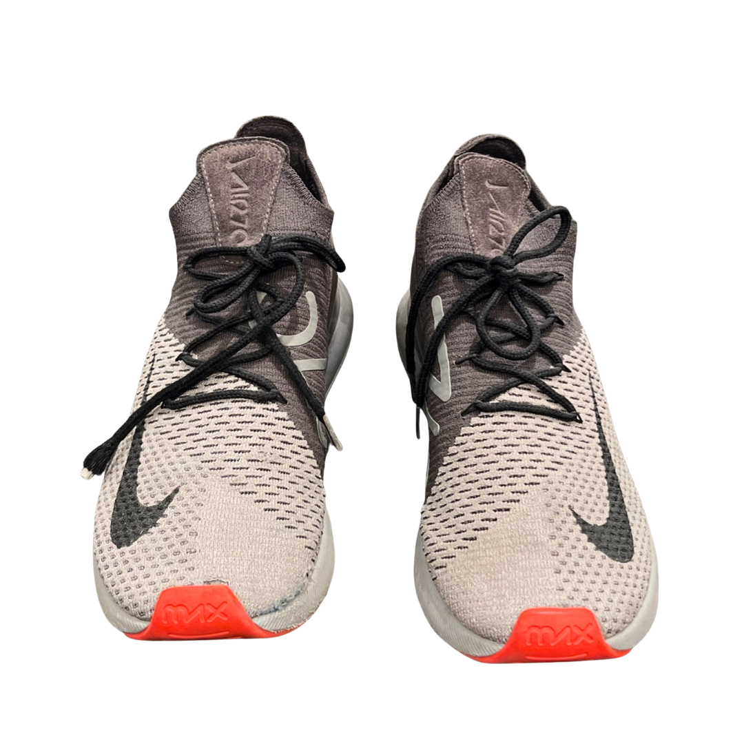 Tênis Nike Air Max Cinza/Preto com Detalhe Laranja 42 ABC 2458 - Imagem 2