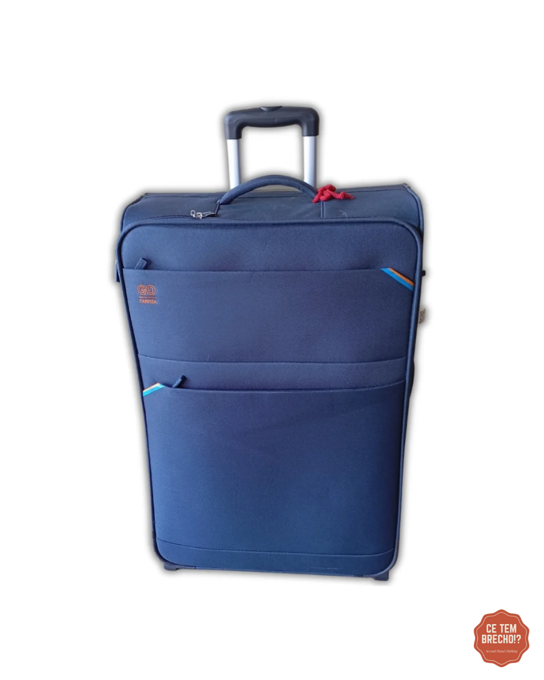 Mala Azul Go Carpisa G Com Rodas - Imagem 2